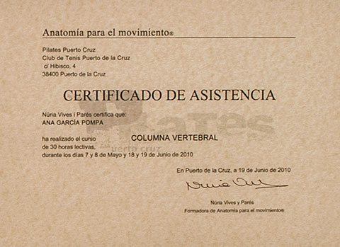 Clases de Pilates suelo La Orotava y Puerto de la Cruz