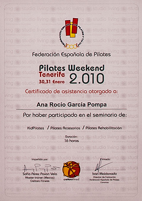 Clases de Pilates suelo La Orotava y Puerto de la Cruz